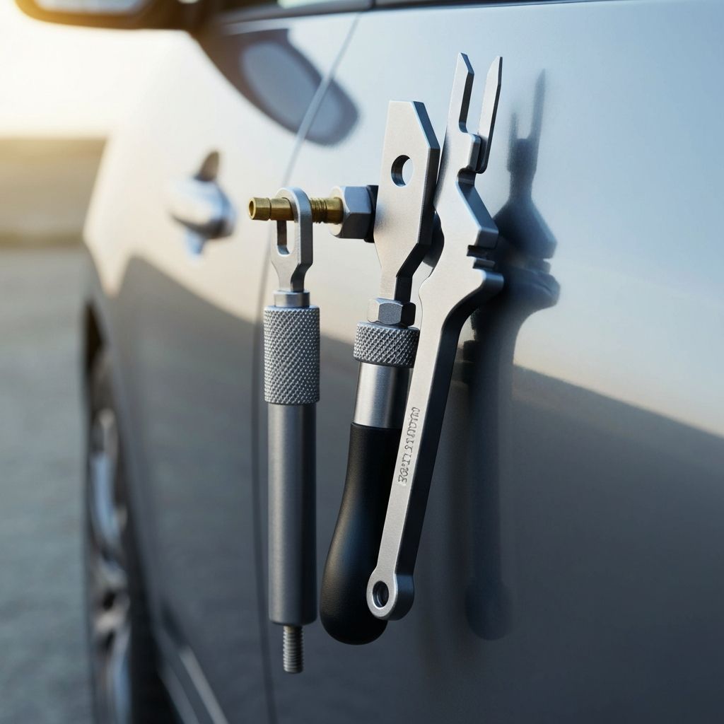 vehicle lockout near me - lock tools close-up