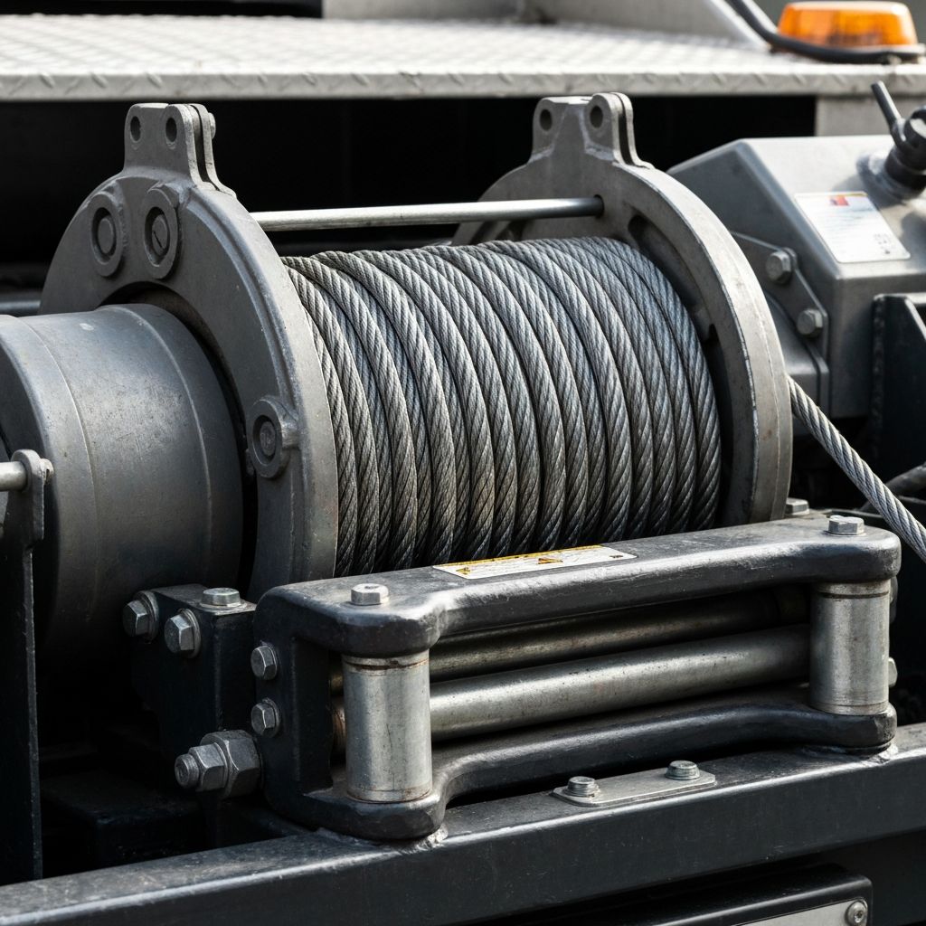 winch out near me - recovery equipment close-up